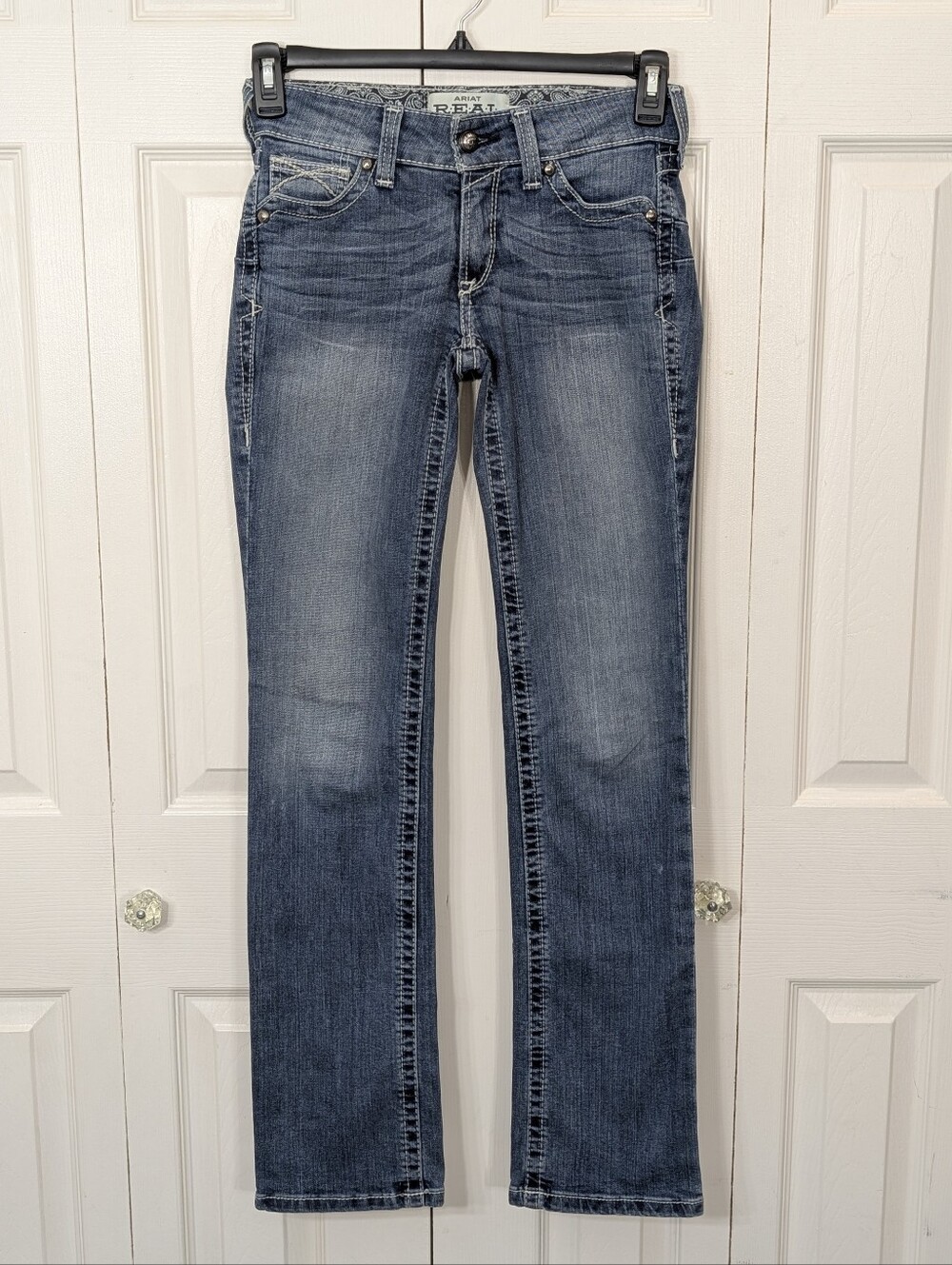 Ariat: REAL Denim - Straight Leg Jeans - Size 25 R